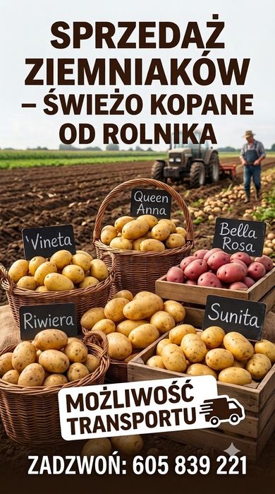Ziemniaki jadalne  transport faktura vat vineta quin Anna bellarosa sunita