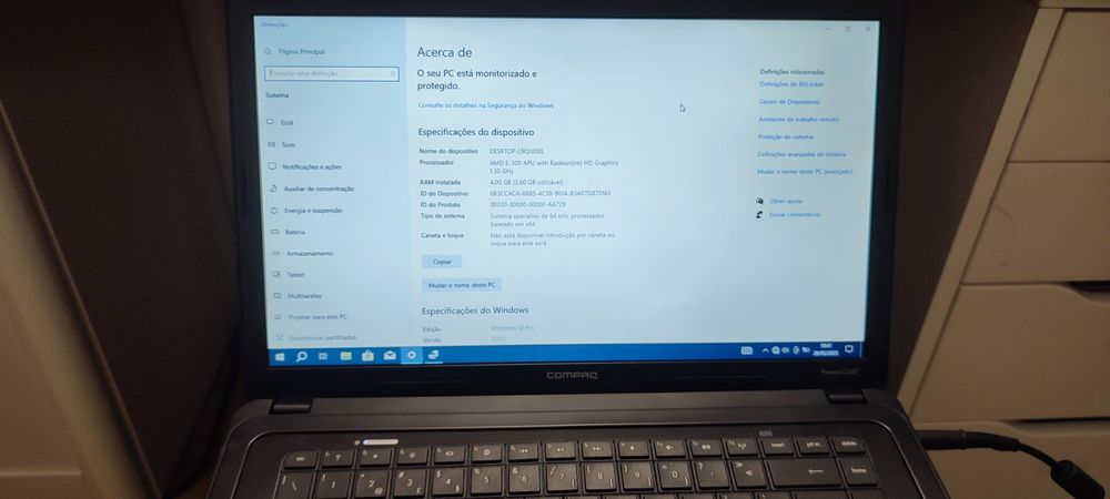Portátil HP Presario CQ57 - Peças