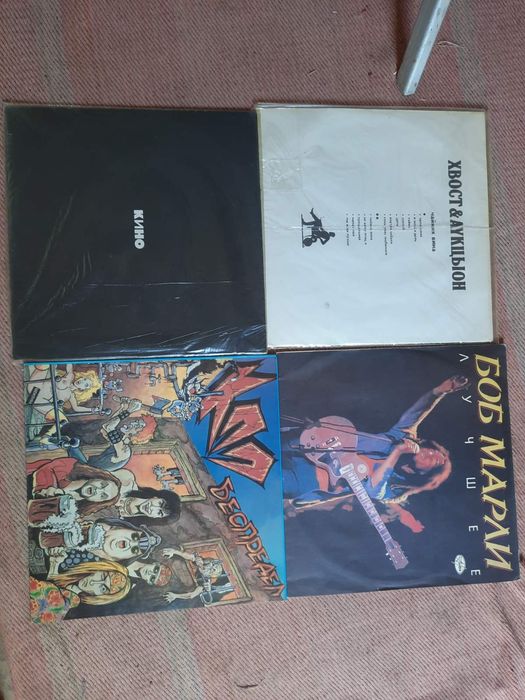 Пластинки времени СССР.