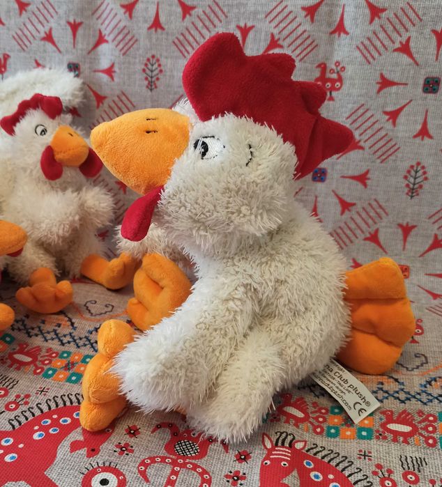 Игрушки мягкие «Семья курочек»-4шт. Anna Club Plush Голландия+ подарок