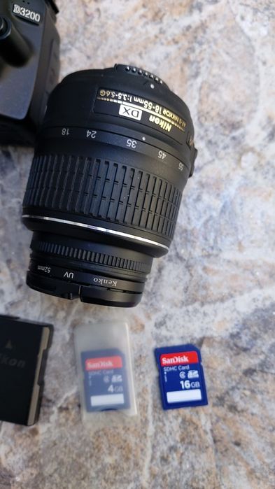 Máquina fotográfica Nikon D3200
