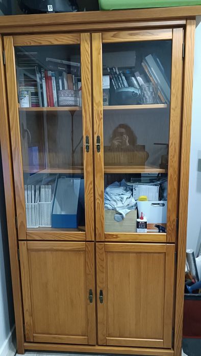 Armario arrumação de madeira