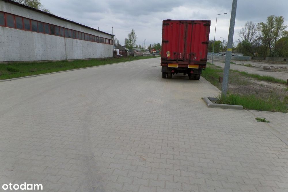 Działka inwestycyjna z bocznicą kolejową Głogów