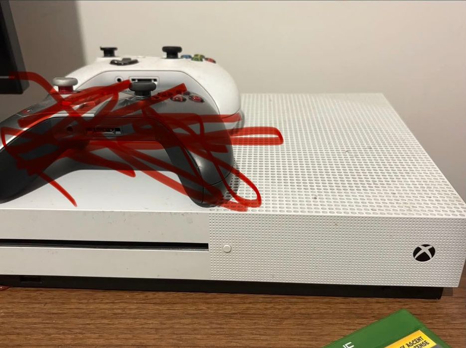 Xbox One S + kontroler + gry