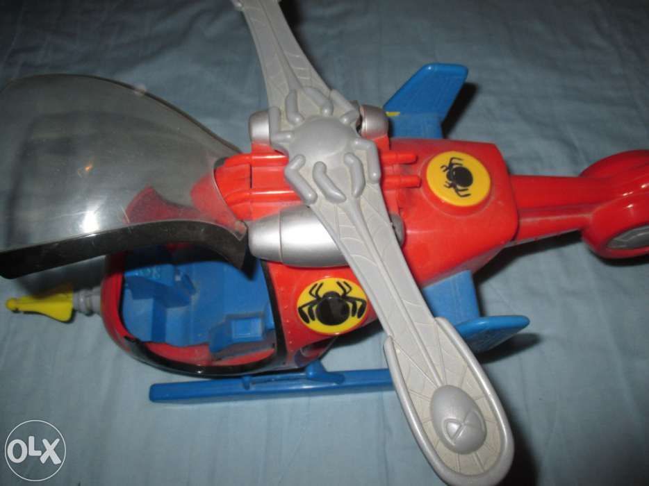 Brinquedo "Homem Aranha - Helicóptero"