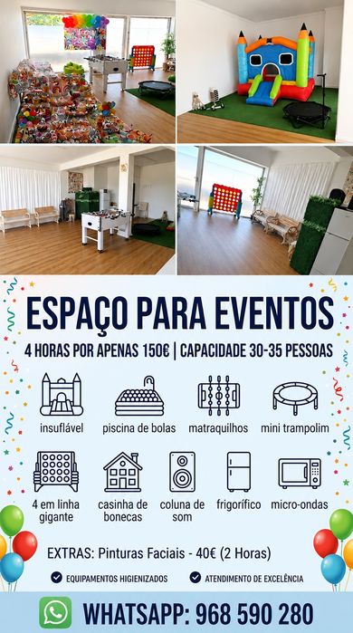 Espaço Festas Infantis/ Eventos / Atividades