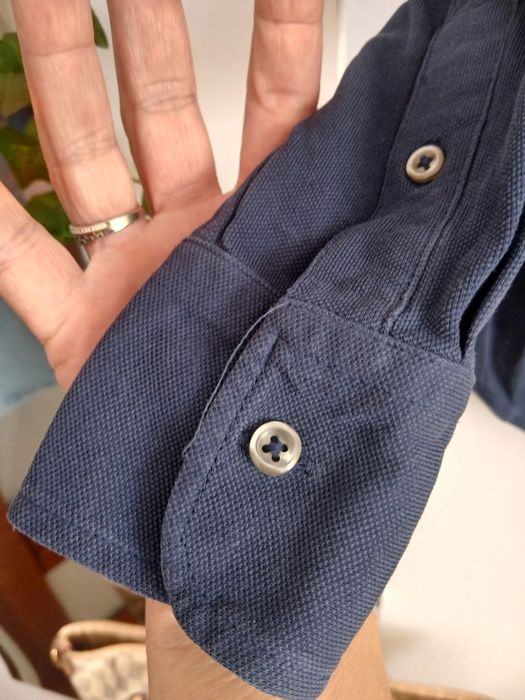 Granatowa bawełniana koszula damska Ralph Lauren  roz s