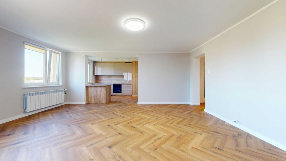 3 pokoje, ok75m2 z balkonem i garażem