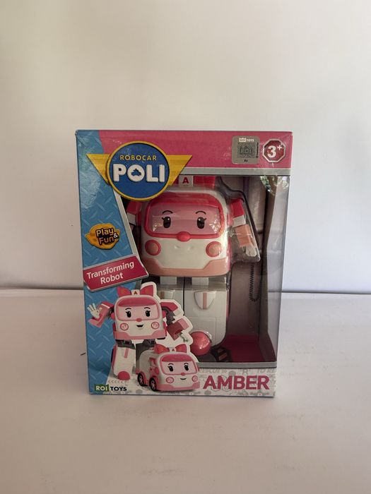 Poli robocar Полі поли робокар машинка-трасформер Хеллі Сенді Ембер Ба