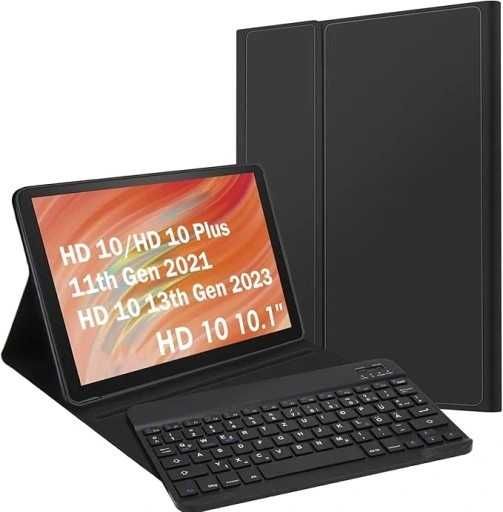 Etui z klawiaturą do tabletu HD 10/HD 10 Plus 10,1" QWERTZ DE