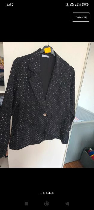 Nowa Marynarka blink blink cyrkonie s M l xl