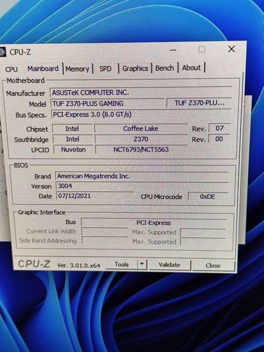 PC Desktop Intel i7-8700 | 16GB RAM CL16 | ASUS TUF | SSD NVMe
