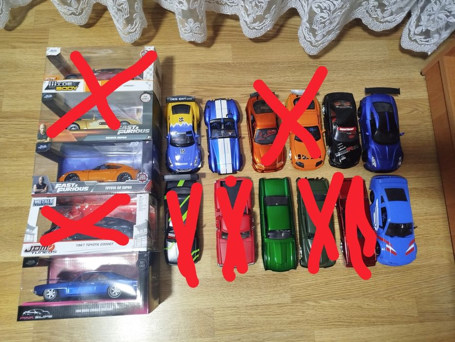 Колекційні, масштабні, моделі 1:24. JADA. Ціни уточнюйте