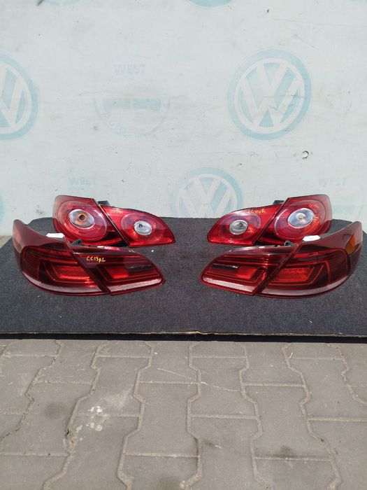 Задні ліхтарі стопи Passat CC рестайлінг/до рестайлінг