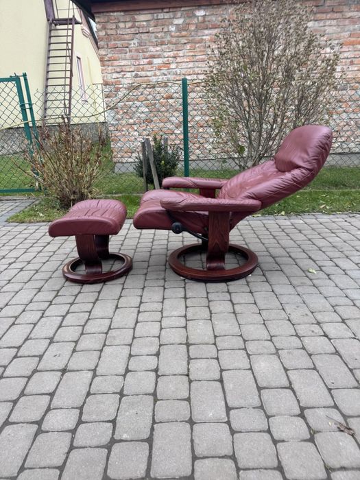 Крісло реклайнер Stressles(00134) крісло для відпочинку