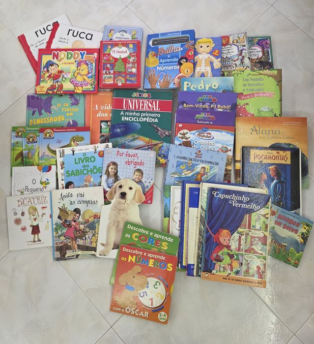 Vendo conjunto de livros usados