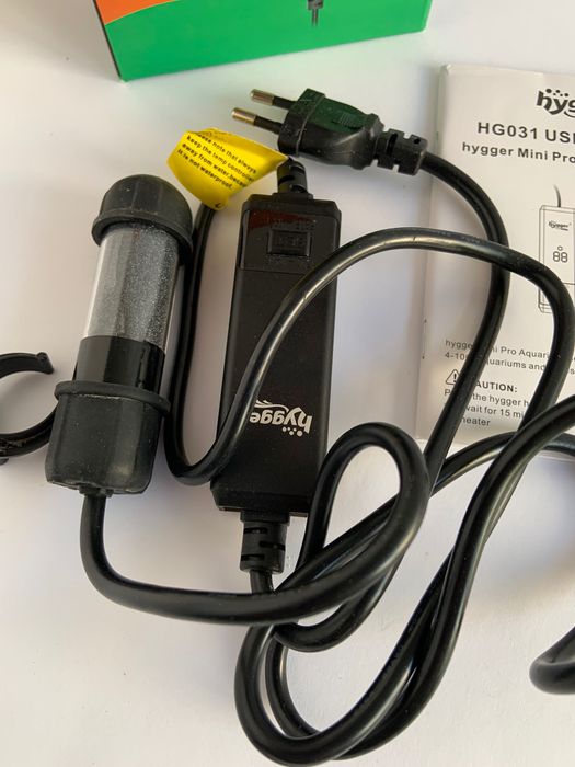 Нагрівач обігрівач для акваріума Hygger Mini Pro Aquarium Heater HG031 50 вт