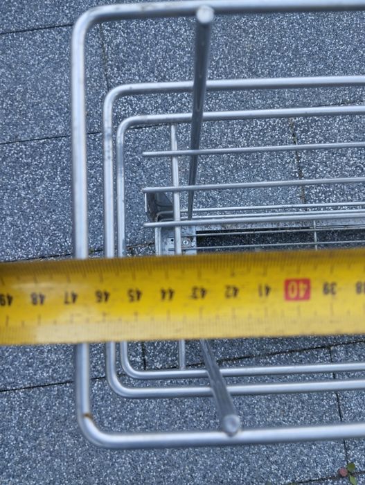 Kosz Cargo Mini boczny dwupoziomowy do szafki kuchennej 20 cm