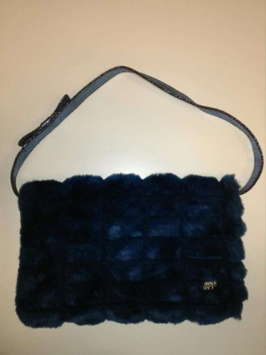Clutch Miss Sixty Pêlo Azul