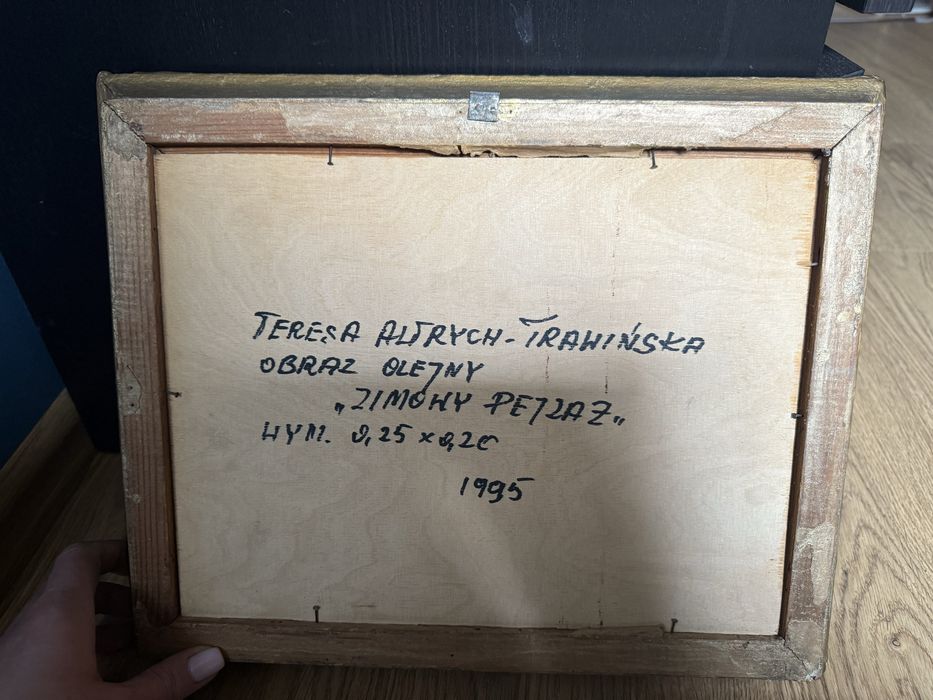 Teresa Altrych Trawińska obraz olejny
