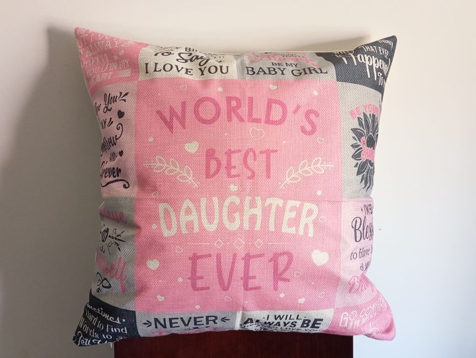 Almofada Melhor Filha do Mundo