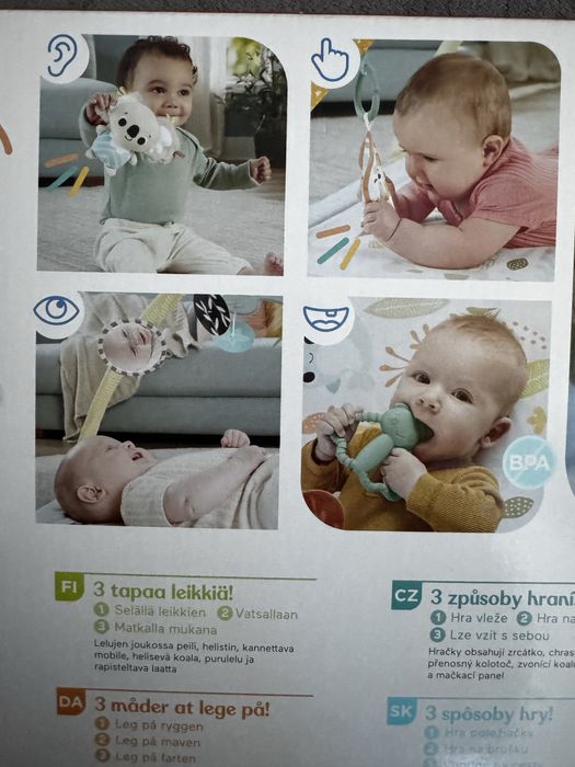 Розвиваючій килимок  Fisher-Price Simply Senses Newborn