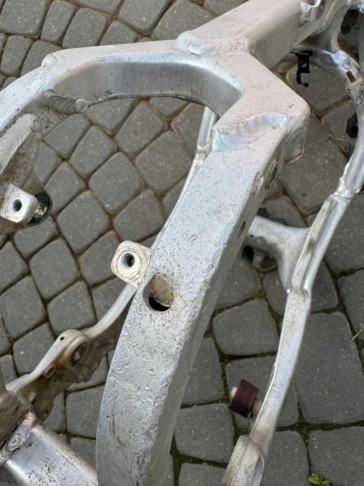 rama szkielet cross motocykla wtrysk kawasaki kxf 250 rok 2012