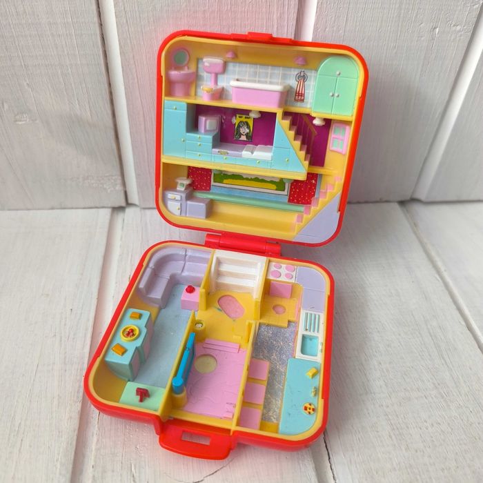 Ляльковий будинок Polly pocket bluebird 1989 колекційний будиночок