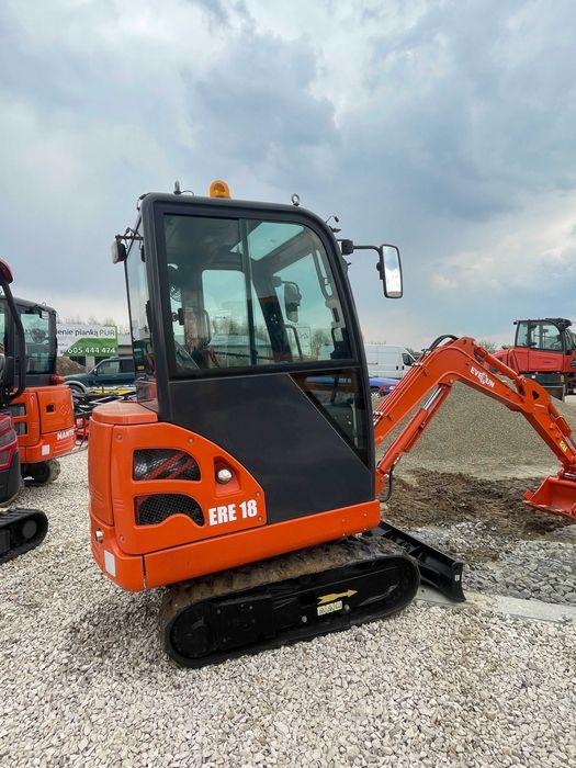 Nowa Mini koparka EVERUN ERE18 1800KG Gwar 18msc!  Rozsuwane gąsienice