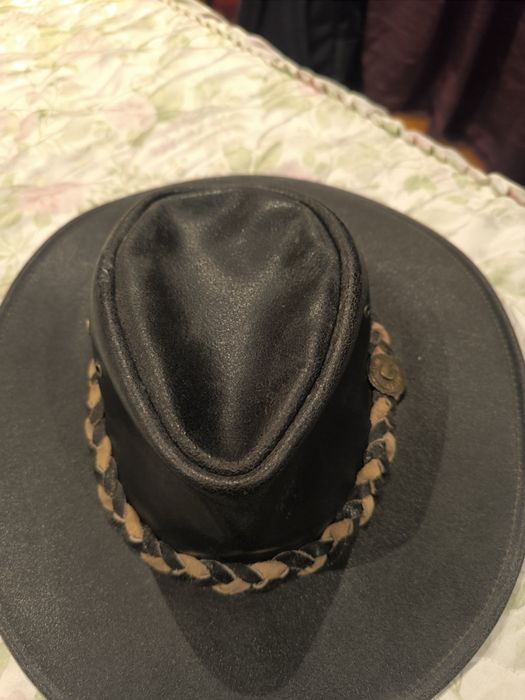 Chapéu de cowboy em pele S