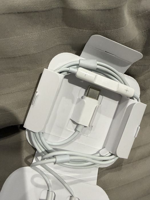 Таипси наушники USB C type-C earpods apple оригинальные проводные новые наушники