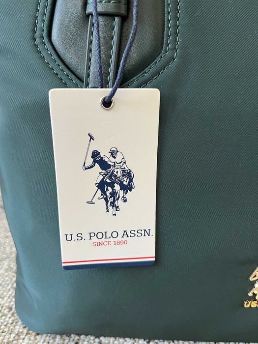 Damska Torba US Polo Assn kolor zielony (forest green)