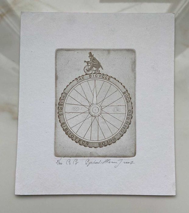 Grafika "Koło rowerowe"