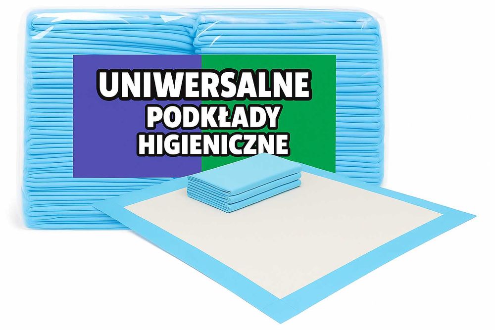 Podkłady Higieniczne chłonne 50szt (60x60cm) dla osób starszych/dzieci