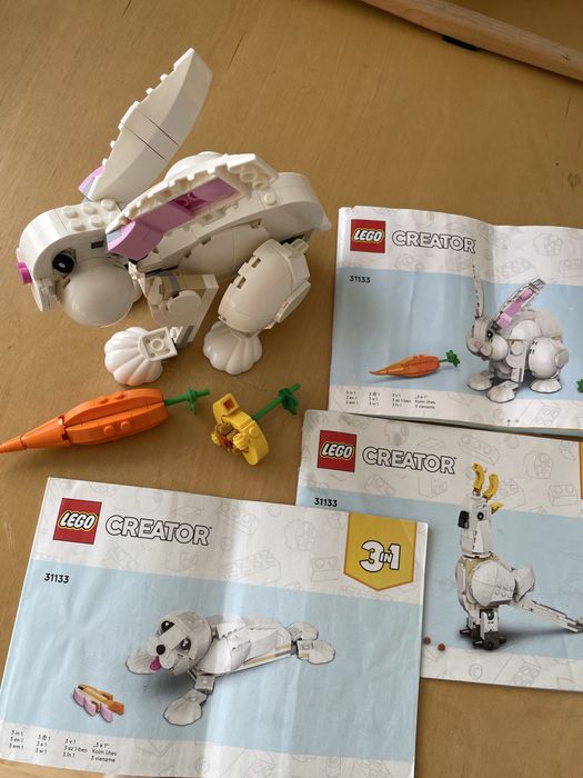 Lego 31133 3в1 зайка тюлень попугай: 550 грн. - Конструкторы