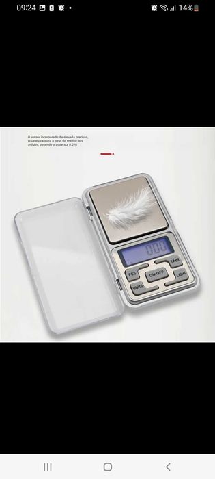 Balanças  de bolso,para pesar jóias 0.01g-500g
