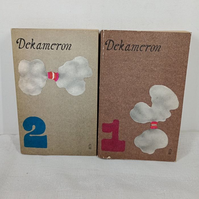 Dekameron 1+2 tom. Giovanni Boccaccio