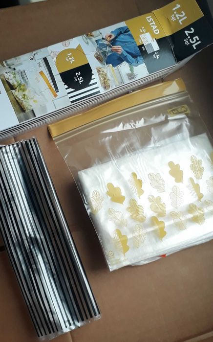 Пакети для заморозки поштучно Ікеа  Істад зберігання контейнер на обід