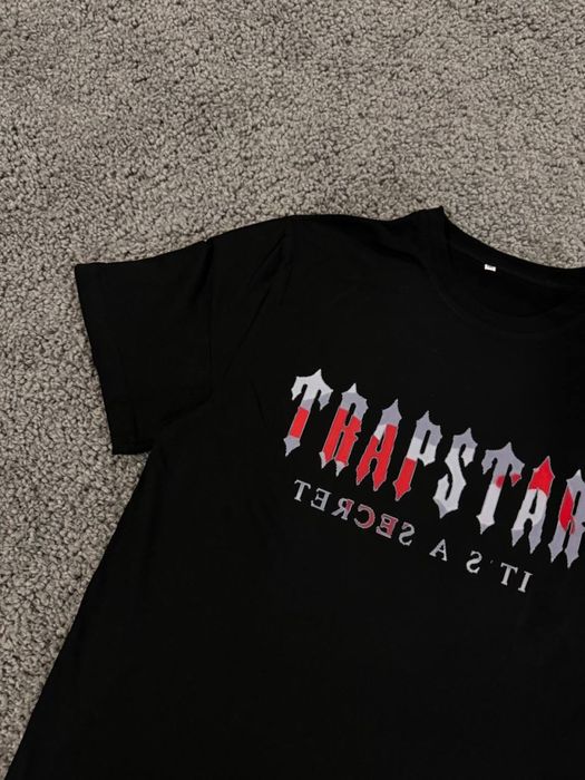 Футболка TRAPSTAR / Футболка Трепстар / Чорна футболка Трапстар