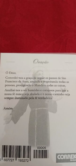 São Francisco de Assis, do Correio Manhã, novo