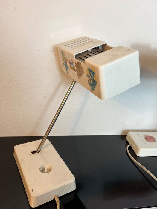 Niemieckie lampy biurkowe retro prl