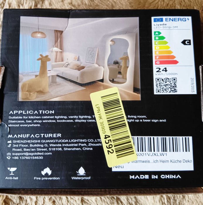 Fita Led Neon com 3 metros