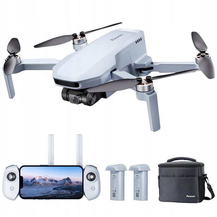 outlet zestaw potensic atom se 4k dron z kamerą 2 akumulatory ios android