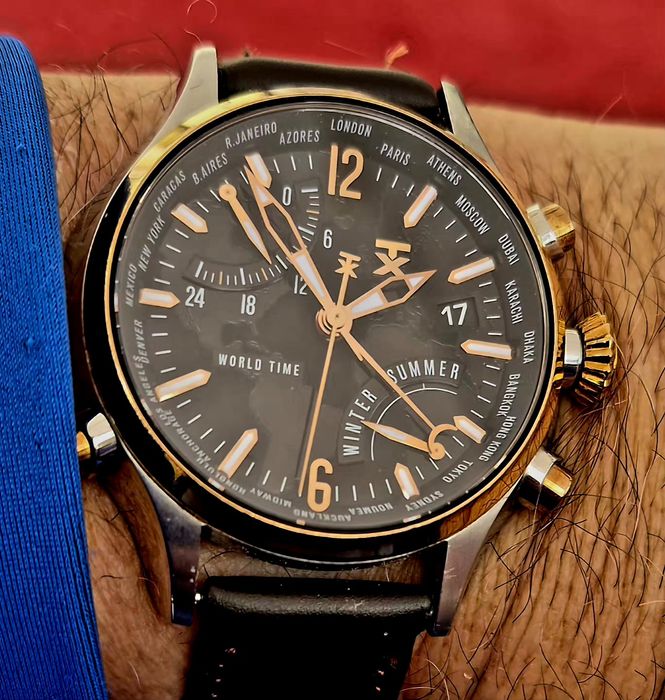 Relogio Tx t3b831 world time timex