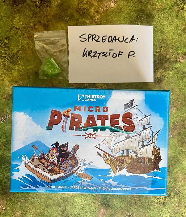 Micro Pirates - nowa + ghost ship token