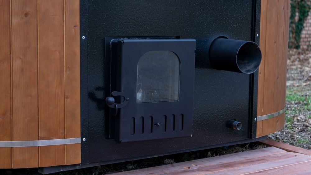 Чан на дровах з гідромасажем від виробника. Купіль з підігрівом.