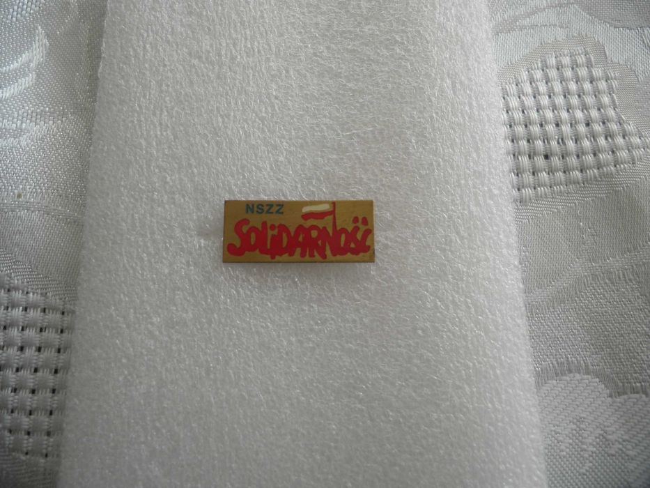 Oryginalna przypinka NSZZ ,,Solidarność" PRL-nowa
