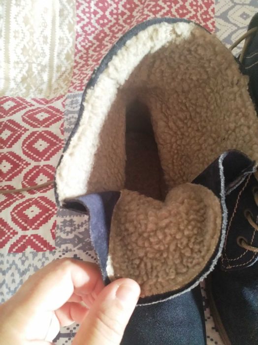 Botas quentinhas e super confortáveis