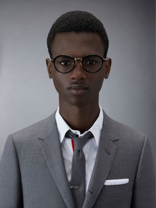 Armação óculos redondos Thom Browne - titanio. Preço original: 660€