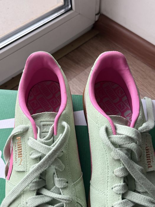 Puma Palermo (Fresh Mint–Fast Pink), розмір 43 (UK 9 / US 10 / 28 см)